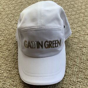 Galvin Green White Velcro Adjustable Hat